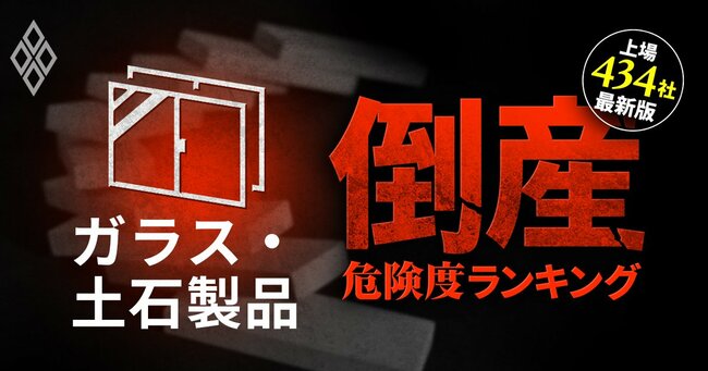 2025年「倒産ドミノ」勃発!?倒産危険度ランキング【上場434社・最新版】＃21