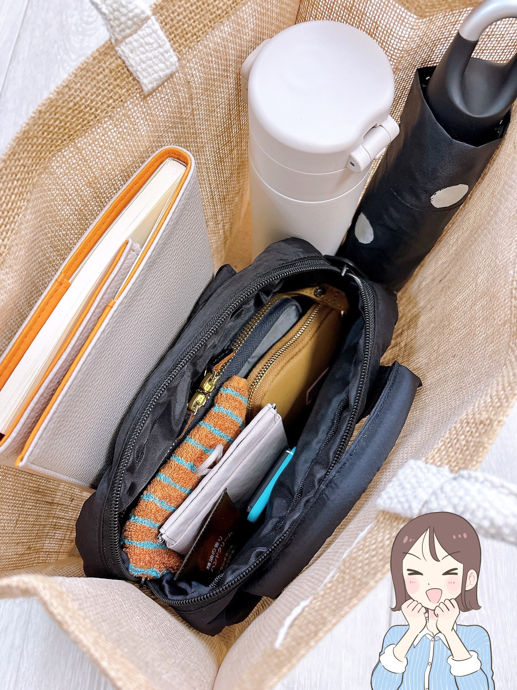 「予備で2個買いました」3COINSの“めちゃ軽バッグ”がばっと開いて使いやすい！「サイズ感がいい」「軽さと手軽さが両立してる」