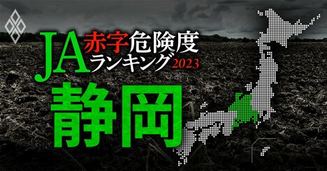 【静岡】JA赤字危険度ランキング2023、10農協中6農協が赤字転落