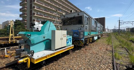 JR西日本が線路8000キロを丸ごと3D化、鉄道点検を変える「驚異の技術」とは？
