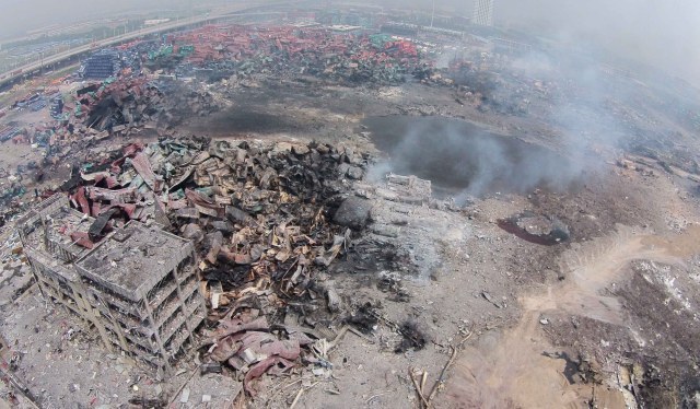 天津市の没落を象徴する、爆発事故での呆れた対応