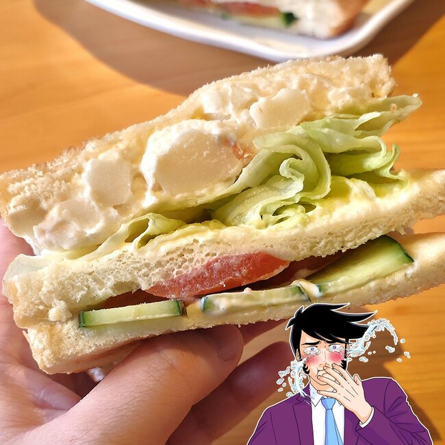 「思った以上の満腹感」「定期的に食べちゃう」コメダ珈琲の“具材ぎちぎちサンド”がボリューム満点でお腹パンパン！「世界一おいしいと思うの」