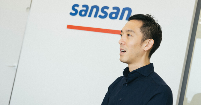 Sansan代表取締役社長の寺田親弘氏