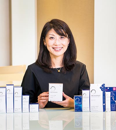 第一三共ヘルスケア商品戦略部カテゴリー第2グループ長の輪竹麻美さん