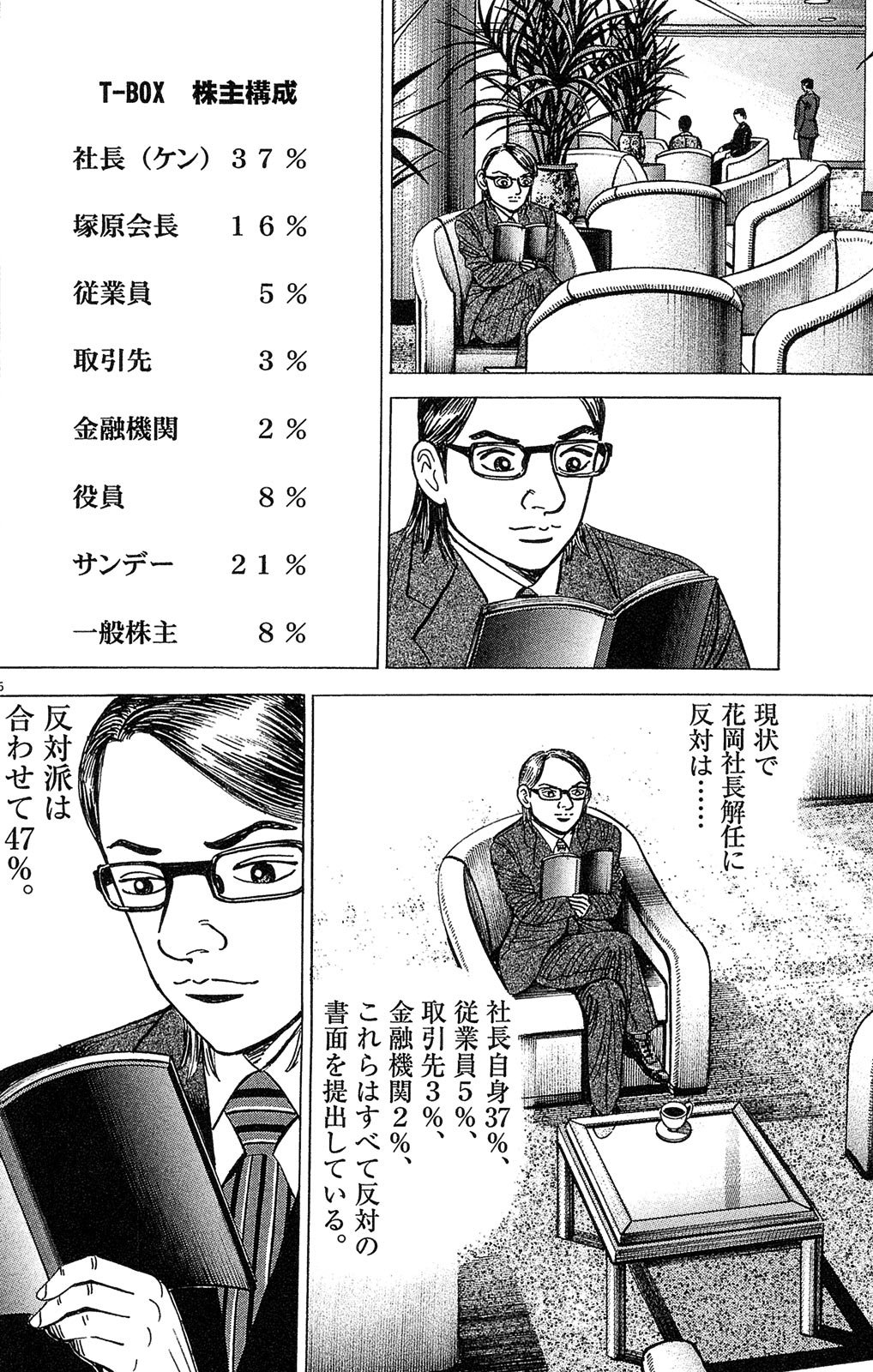 漫画マネーの拳 10巻P60