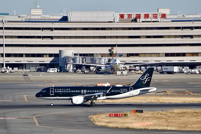 スターフライヤーのエアバスA320neo
