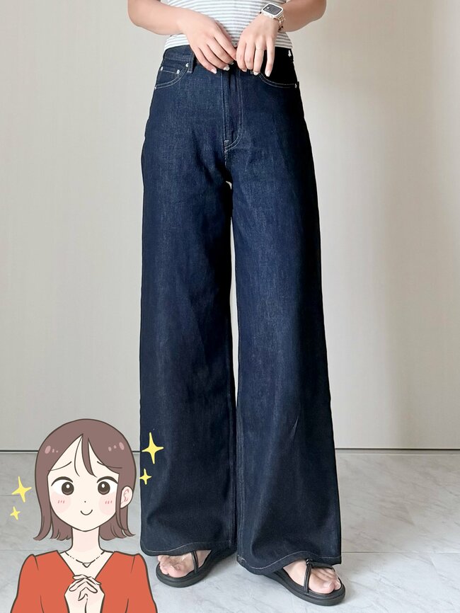 【ユニクロ】「試着して即買い」「毎日でもはきたい」脚が長く見える“着痩せワイドパンツ”たっぷり着回せて大当たり!「お尻が小さく見えます」「迷わず色違いで3枚購入」《購入レビュー》