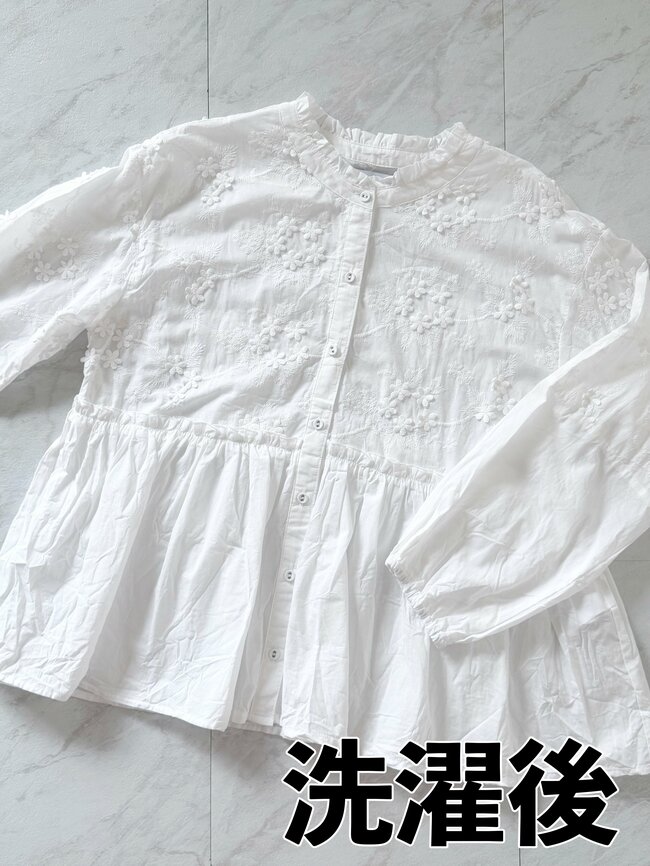 【しまむら】ぽわんとしたシルエットが可愛い！2189円「ふんわりブラウス」二の腕をまるごと隠せてありがたい！《購入レビュー》