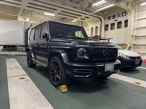 宮崎からフェリーで神戸まで。神戸から家までは自走で