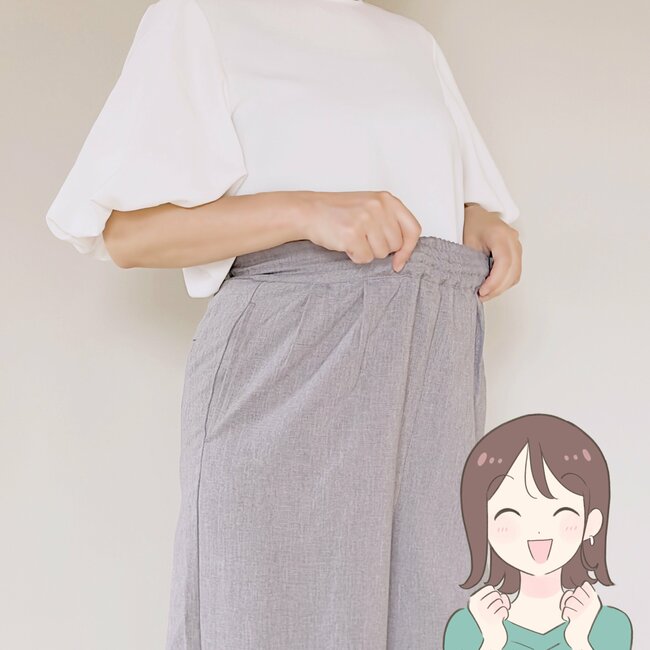 「かわいかったので即決です」グローバルワークの“脚長パンツ”5490円→3842円は嬉しすぎる！「体型を拾わずスタイルアップ」「腰まわりスッキリ」