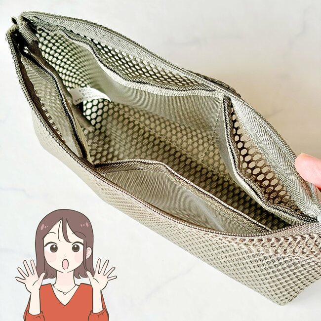 レシートやクーポンが整理しやすい…！無印良品の“お財布がわりになるポーチ”通帳も入って天才すぎる！「鍵や定期入れなどの小物がすっきり」「カードも縦にキチッと入る」《購入レビュー》