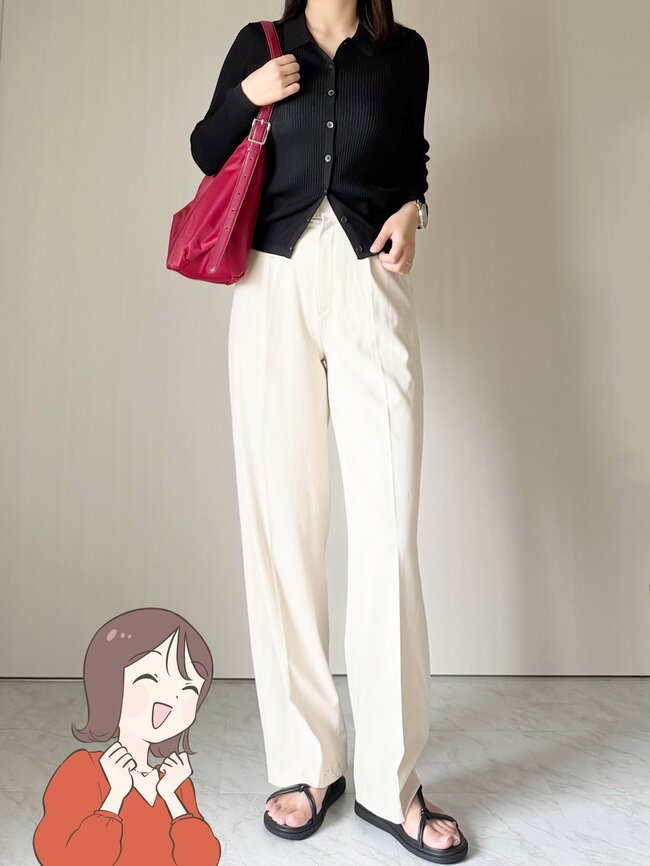 「マイナス5kg見え」「2枚買いした」ユニクロの“着痩せトップス”が色違いも欲しくなるオシャレさ！「シワにならないから最高」《購入レビュー》