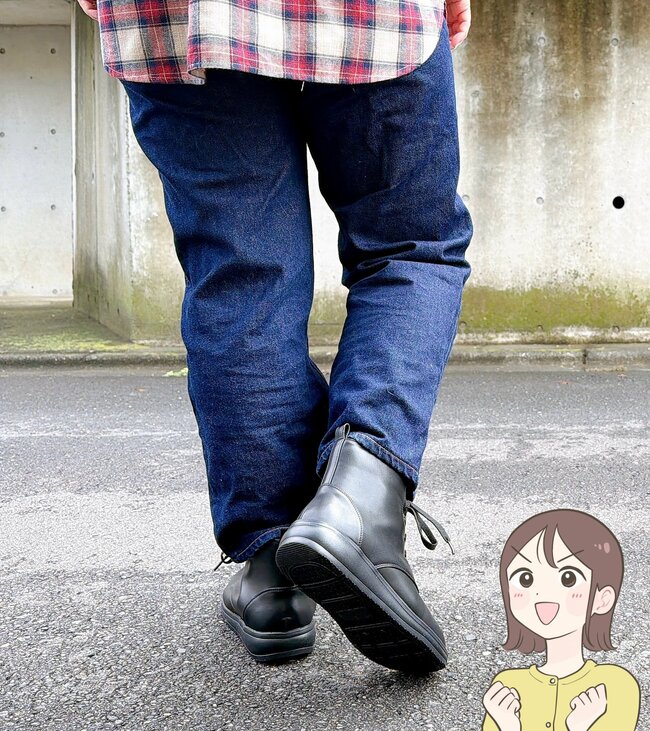 【しまむら】もう普通のブーツに戻れません！立ったまま履ける「おしゃれブーツ」軽くて柔らかくて歩きやすい！《購入レビュー》