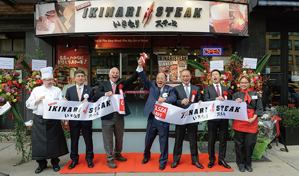 ニューヨークに出店するいきなり！ステーキ