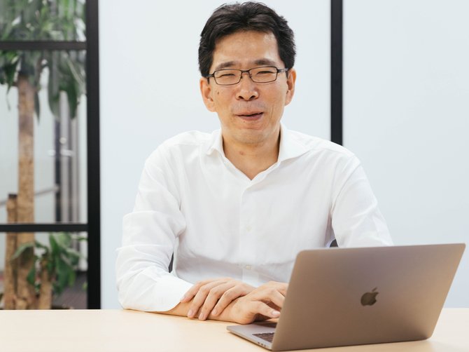 AIメディカルサービスの創業者で代表取締役CEOの多田智裕氏
