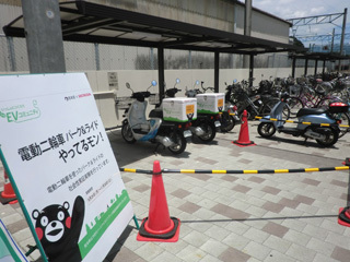 実需に対して、真っ向勝負!「くまモン」熊本県の<br />“電動カート&次世代車”普及大計画