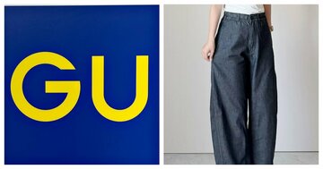 「久々に当たりの商品を見つけた」GUの“美シルエットなパンツ”薄くてはき心地バツグン！「ヘビロテ中です」「色違いで2着買っちゃいました」《購入レビュー》