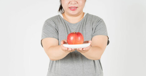 「リンゴ」体型の女性は閉経後の心疾患リスクに要注意