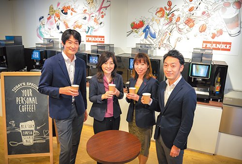 コーヒーマシンを売る物流企業の遠大なDX戦略