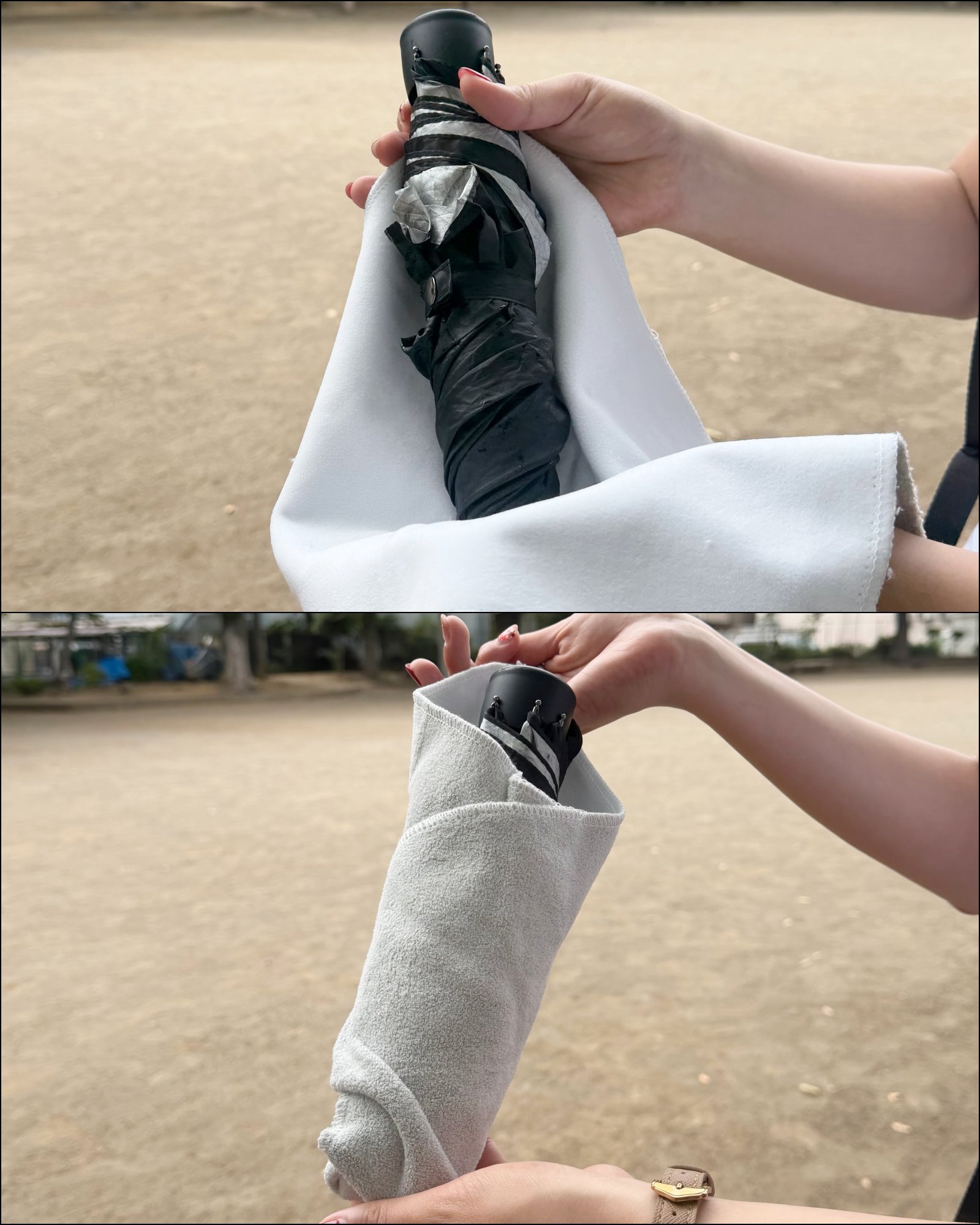 家族全員ぶん買えばよかった！3COINSの“魔法みたいなアイテム”折りたたみ傘ビショビショ問題が解決した！「即買いです！」「ずっと欲しいと思ってた」