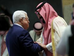 サウジ、パレスチナへの資金援助再開を提案　イスラエル巡り