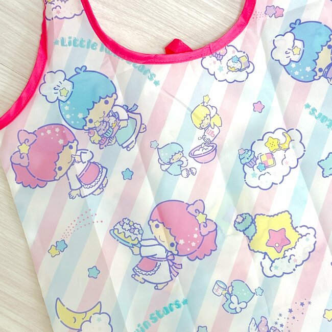 可愛すぎて毎日持ち歩きたい…！しまむら×キキララの「大容量エコバッグ」カゴいっぱいの商品がまるっと入った！