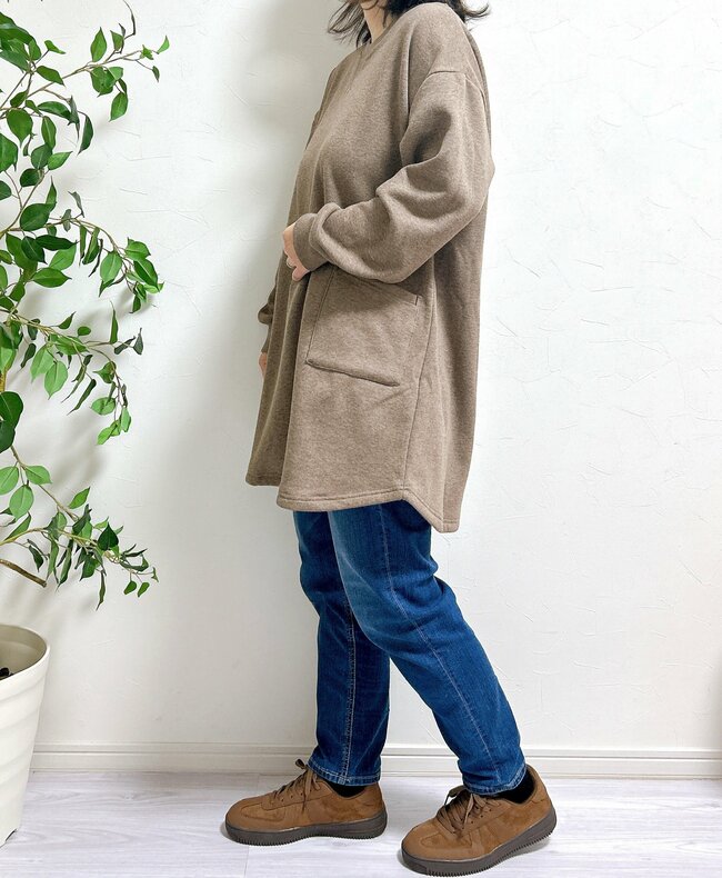 一度着たら最後だわ…！ハニーズの“毛布みたいなトップス”お尻までポカポカなんです！「着心地が最高」「この冬はたくさん着るつもり」