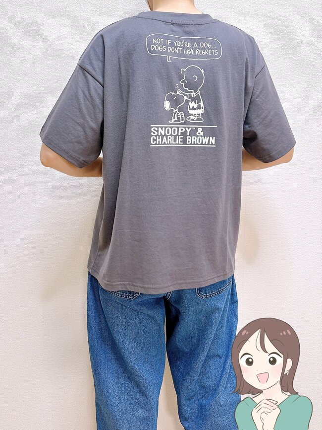 「どの世代が着てもかわいい」ハニーズの“大人もときめくスヌーピーTシャツ”着るたびに癒されます！「買ってよかった」「リピします」