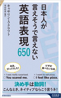 『日本人が言えそうで言えない英語表現650』書影