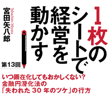 いつ顕在化してもおかしくない？金融円滑化法の「失われた30年のツケ」の行方