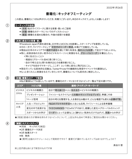 たった4項目を意識するだけで、会議は劇的に変わる！