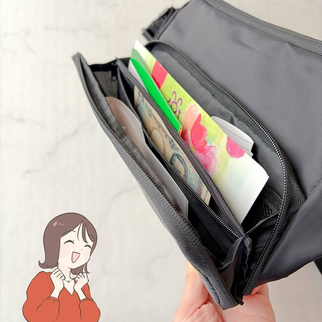 「複数購入しました」3COINSの“お財布がいらないバッグ”が快適すぎる！「気軽に使えて良い」「思っていたより入ります」