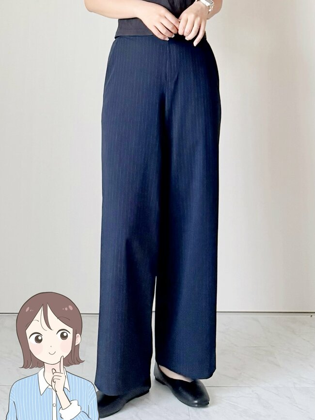 「とにかく動きやすい」ユニクロの“着痩せパンツ”に絶賛の声「汗をかいてもサラサラ」「本当にキレイなシルエット」《購入レビュー》
