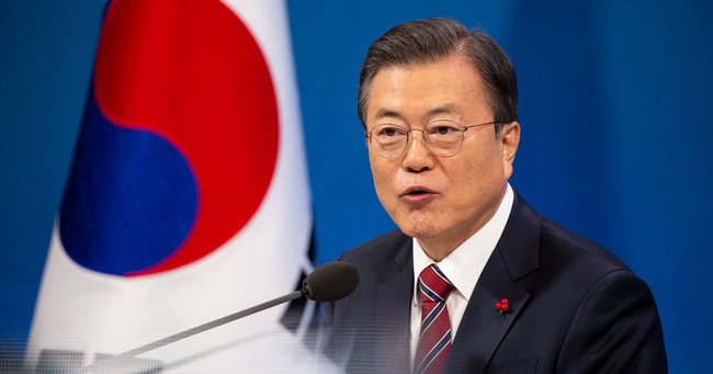 韓国の文在寅大統領