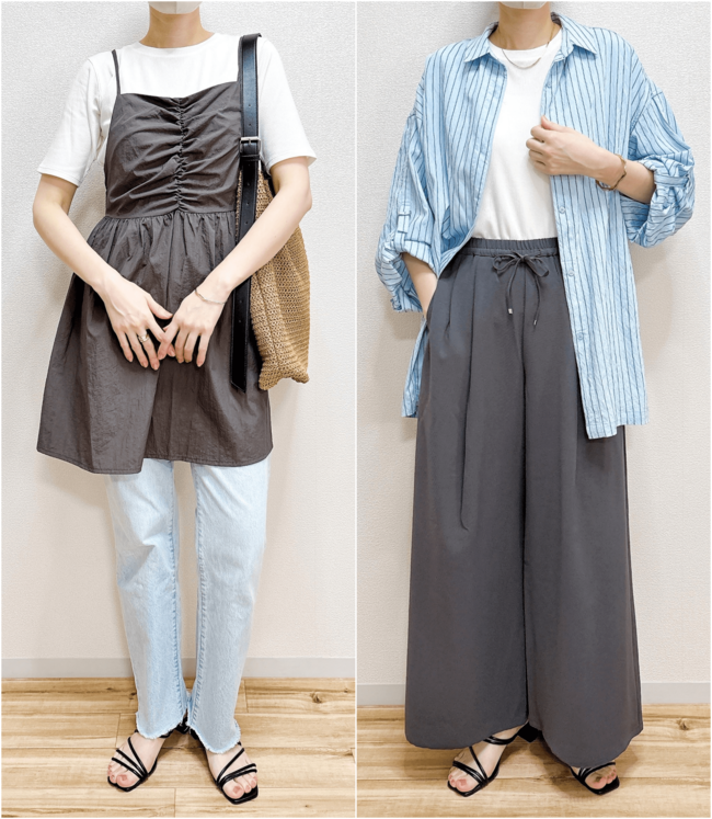 「痩せて見えます」「色違いで揃えたい」無印良品の“1490円トップス”びよ～んと伸びて着心地もバツグンなんです！「この袖丈を探してた」