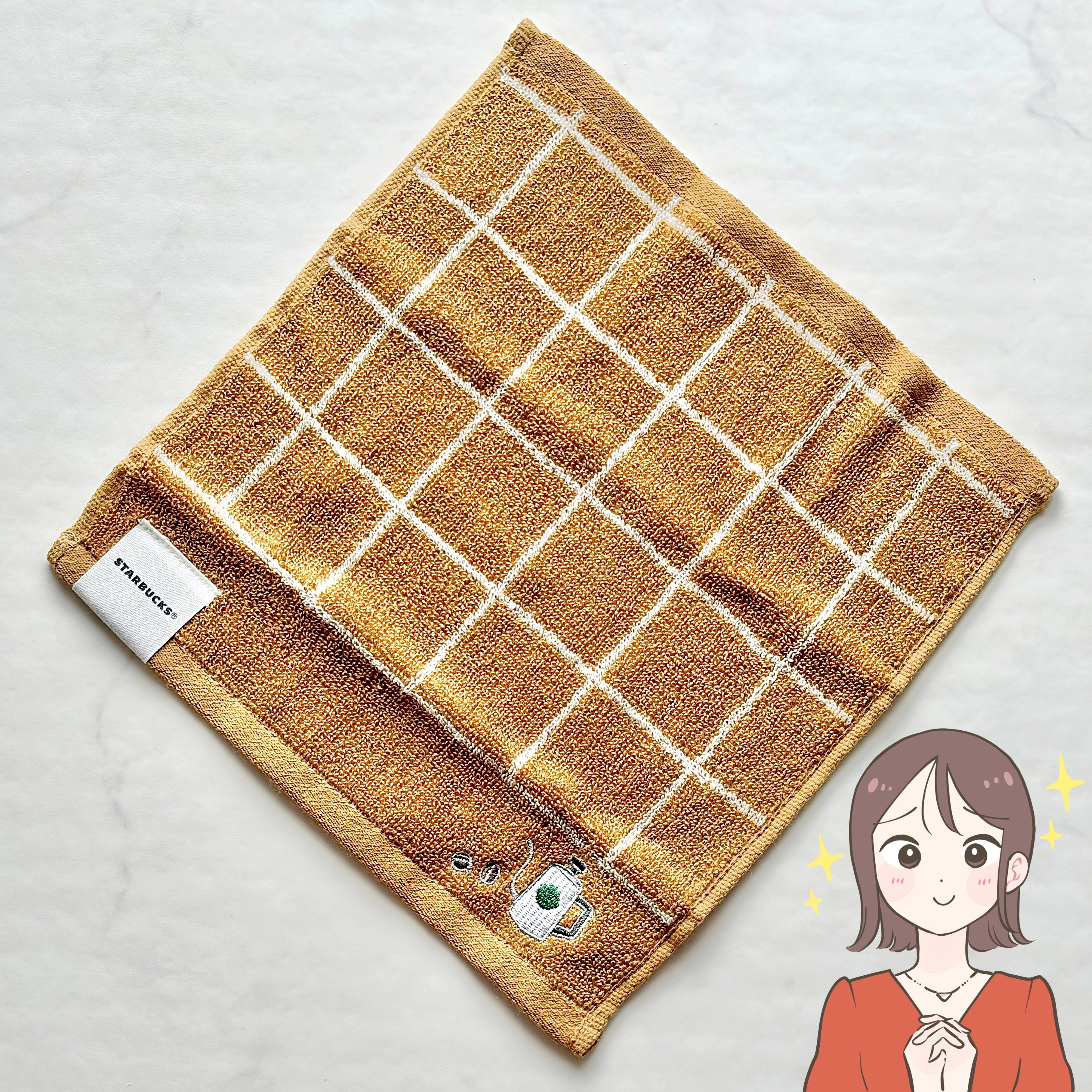 お薬手帳や処方薬がすっぽり入った!スターバックスの“バッグ型ポーチ”が即買い級のかわいさ!ふわふわハンカチ付きで嬉しすぎる!《購入レビュー》