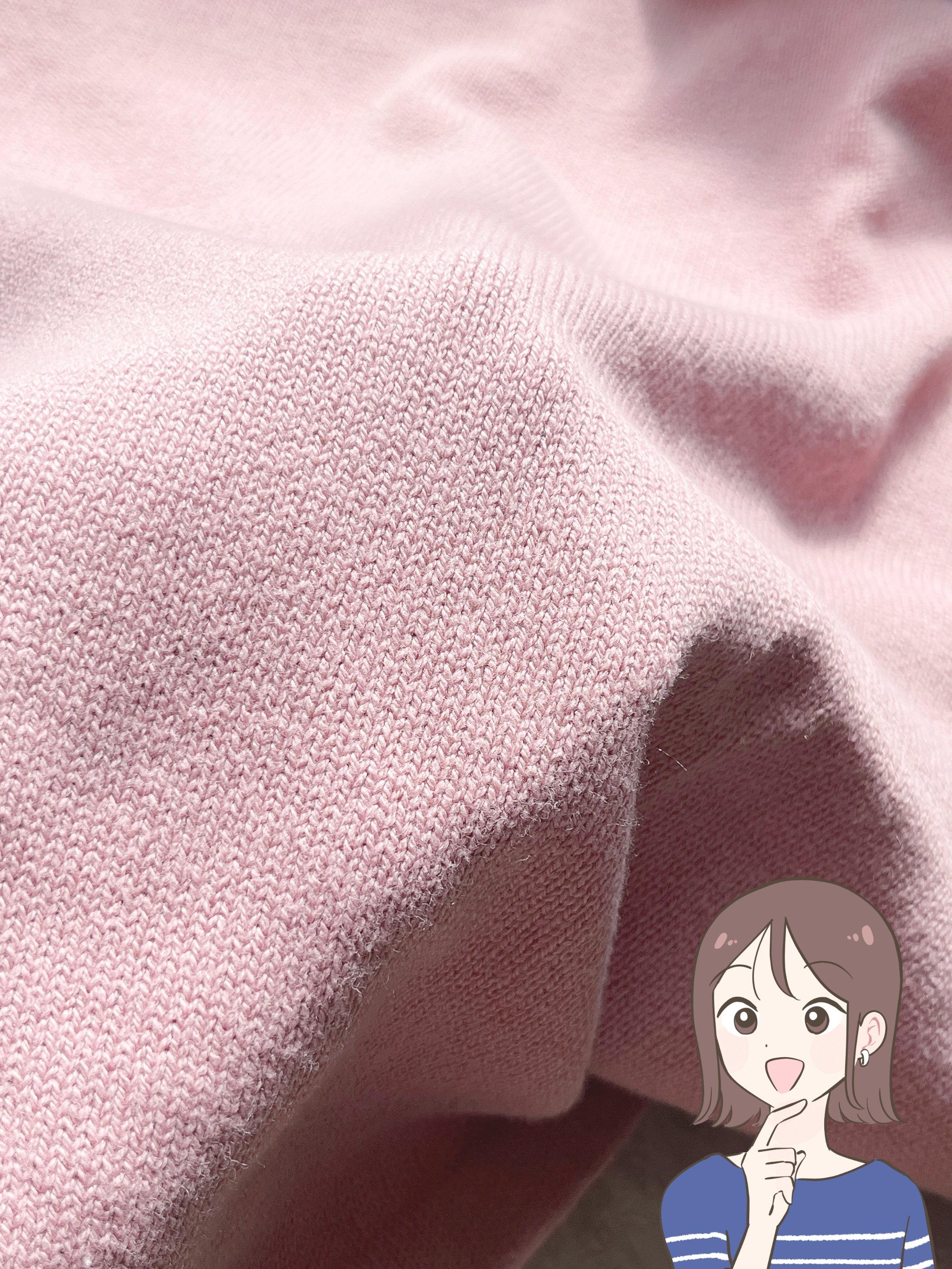 「二の腕がスッキリ見え」グローバルワークの“2200円ニット”ぽわんとした袖が可愛い！「細見えします」「とてもお気に入り」