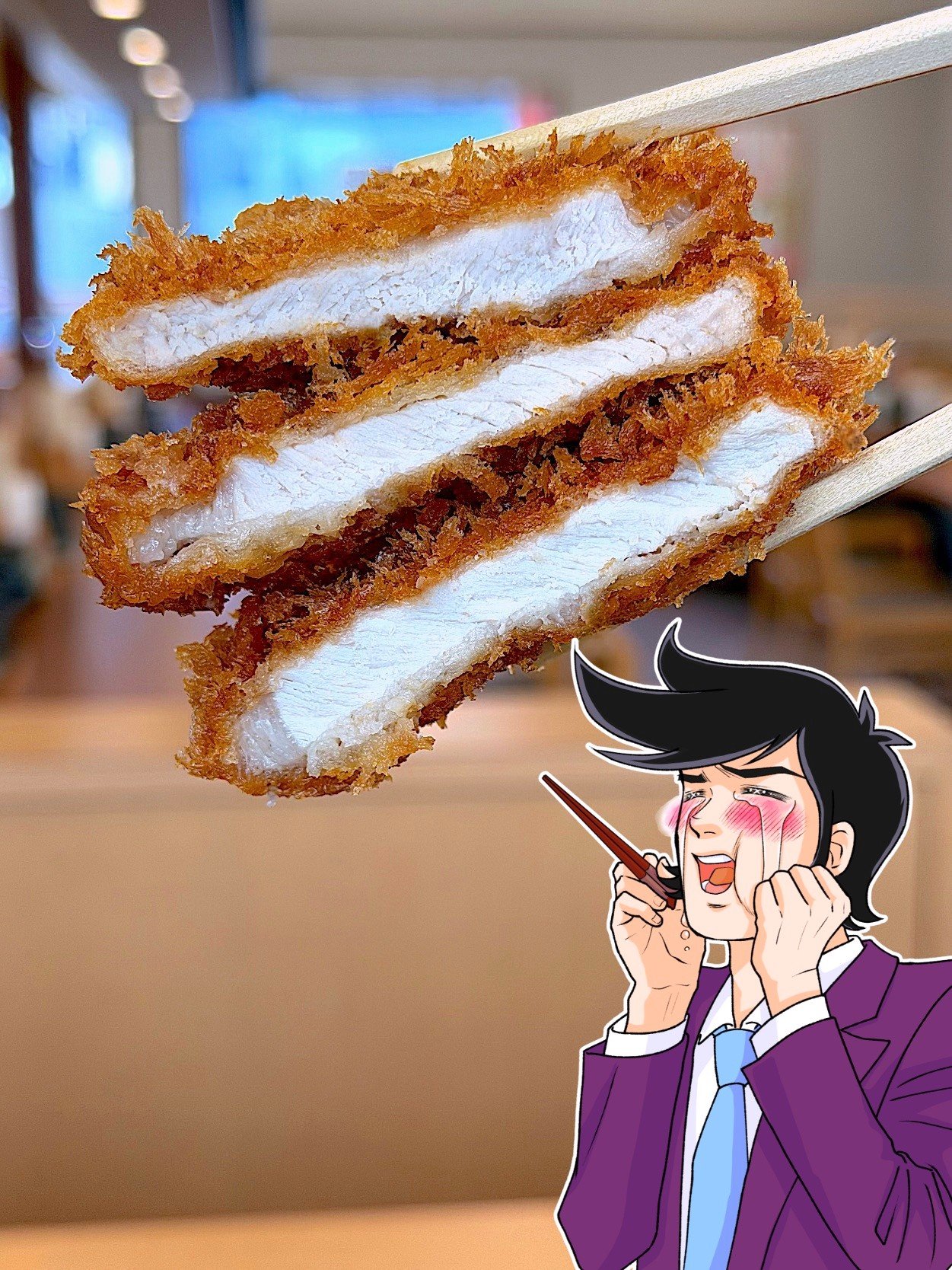 「想像の3倍でかいのきた!」かつやの“ボリューム満点メニュー”食べ応えバツグンで大満足!「超腹いっぱい」「カツが多すぎる」