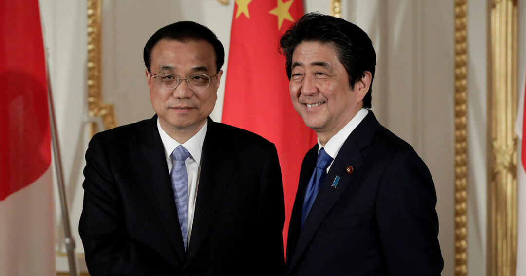 中国の首相としては7年ぶりに来日し、安倍晋三首相と会談した李克強首相
