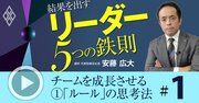 優秀なリーダーほど犯す「2つの大失敗」とは？部下の仕事を速くする“ルール設定”の極意【動画】