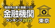 融資先企業を「倒産」させた金融機関ランキング【東京】9位城南信金、6位多摩信金、1位になったメガバンクは？