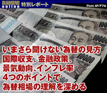 いまさら聞けない為替の見方国際収支、金融政策、景気動向、インフレ率4つのポイントで為替相場の理解を深める