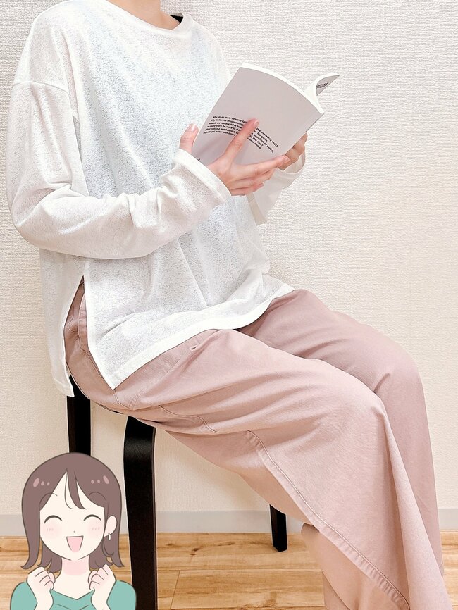 オシャレも体型カバーも両方叶う！しまむらの「美シルエットなワイドパンツ」履き心地良すぎてヘビロテ確定です！