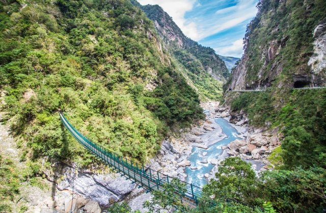 息をのむ絶景が広がる太魯閣峡谷