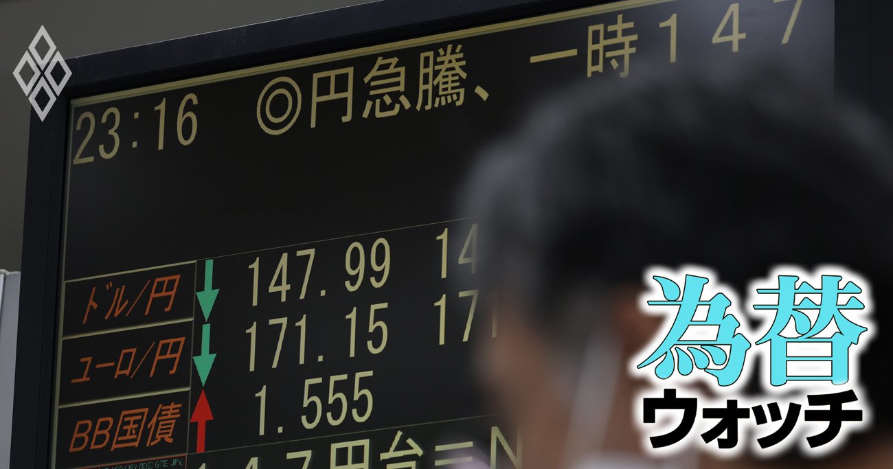 日米関税合意後も続く円安圧力、ドル円相場は日米金融政策“変更期待”で「145円」方向か
