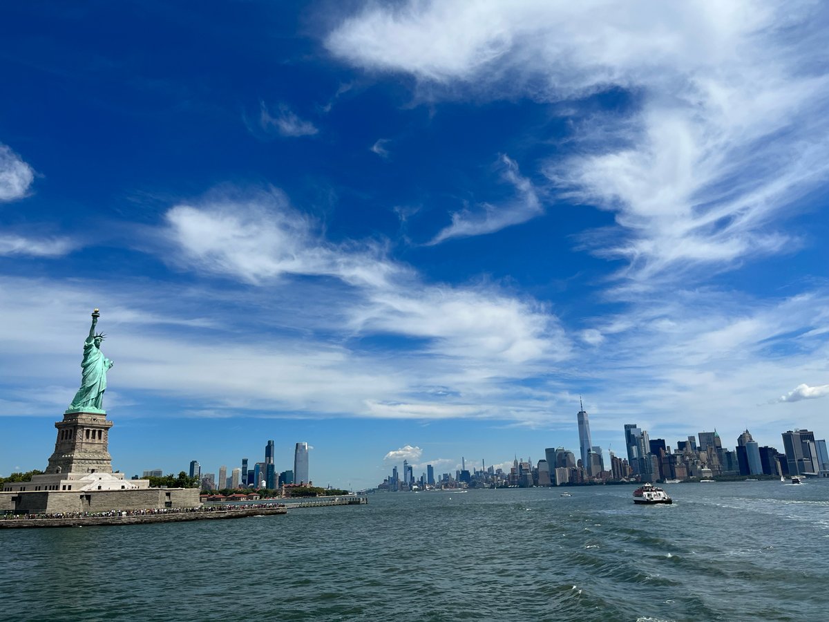 ニューヨーク写真（7）自由の女神
