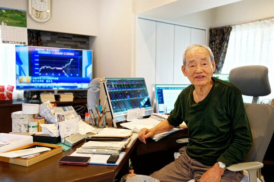 18億円まで金融資産を増やした87歳の現役デイトレーダー | 87歳、現役