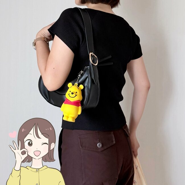 【アフタヌーンティー】可愛すぎて即完売しそう…！プーさんコラボの「マスコットになるバッグ」どの角度から見てもたまらない！《購入レビュー》
