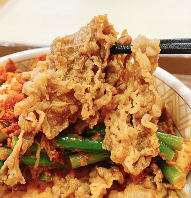 「もう5回くらい食べてる」すき家の“やけくそメニュー”美味しすぎてライス追加注文した！「クソ美味い」「好きすぎる」《実食レビュー》