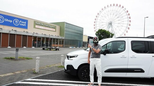 刈谷ハイウェイオアシスに到着